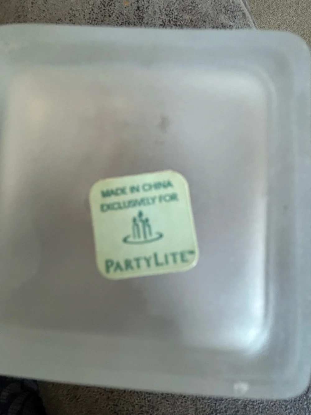PartyLite duo glass decorative votives. - Picture 3 of 5